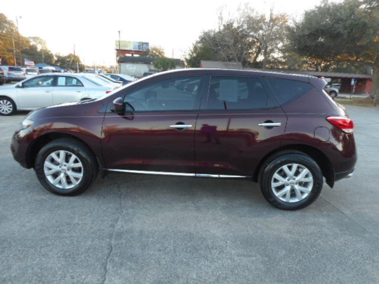 2014 BURGUNDY NISSAN MURANO S; SL (JN8AZ1MU9EW) , located at 1200 Cassat Avenue, Jacksonville, FL, 32205, (904) 695-1885, 30.302404, -81.731033 - Photo#1